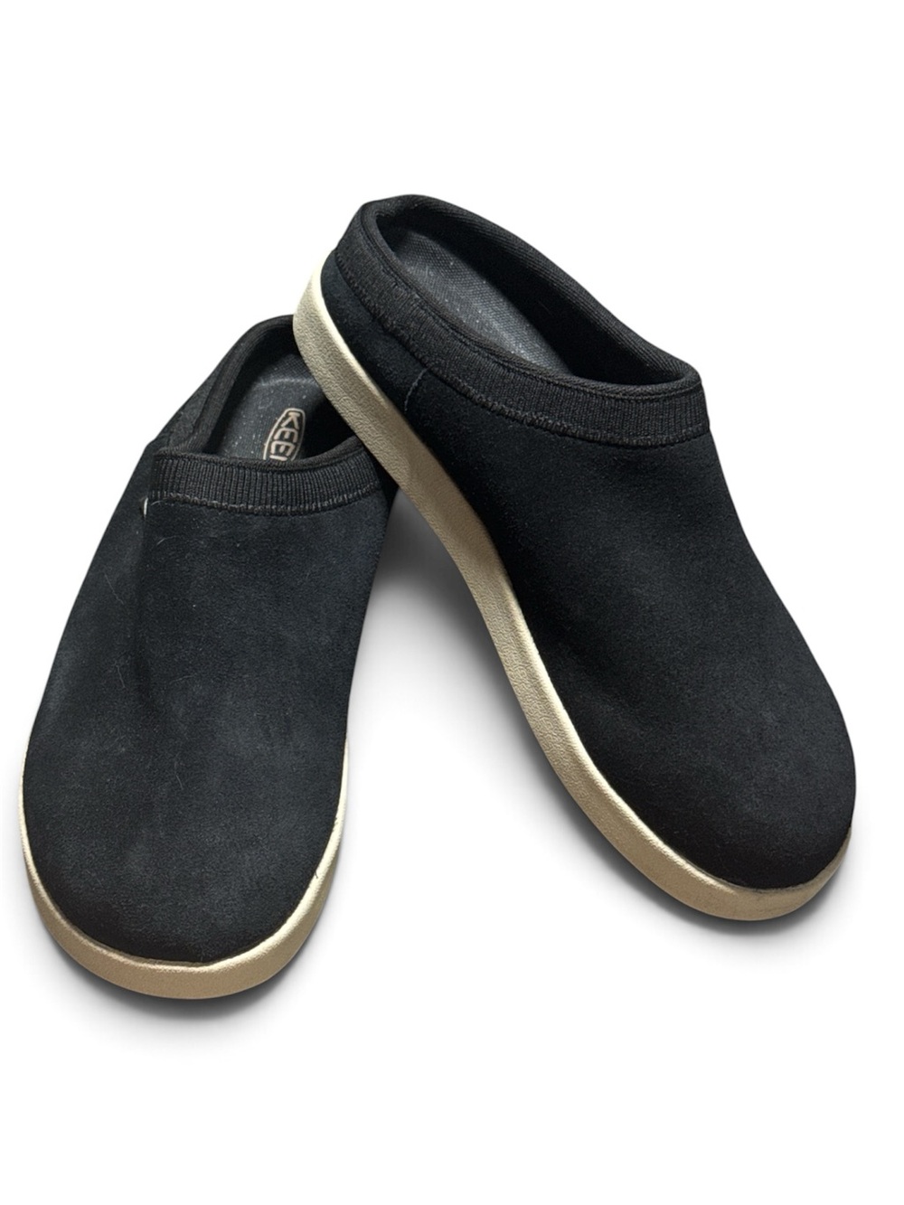 KEEN Elle Mule Suede Black Birch Slip On Mules Women’s 10.5